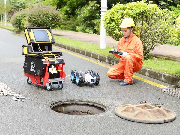 琼海管道机器人检测